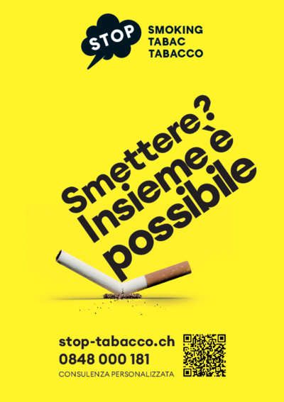 Poster stop-tabacco A4  (sigaretta)