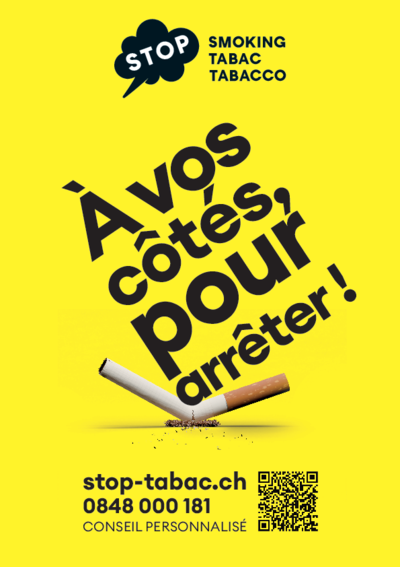 Affiche stop-tabac A4 (cigarette) 